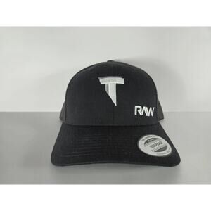 YP Yupoong Classics Logo Letter "T" RAW Baseball Hat Cap Snapback